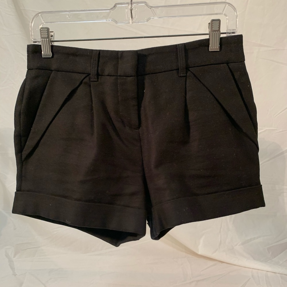 BCBG Black mini shorts